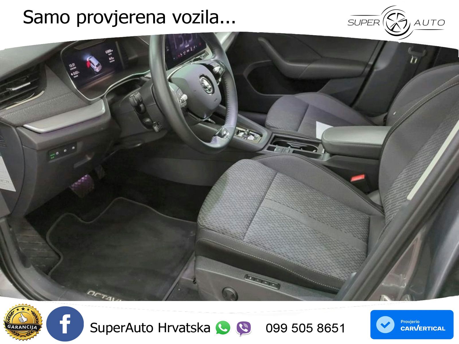 Škoda Octavia Combi 2.0 TDI (150 KS) DSG LED+GR SJED+ACC