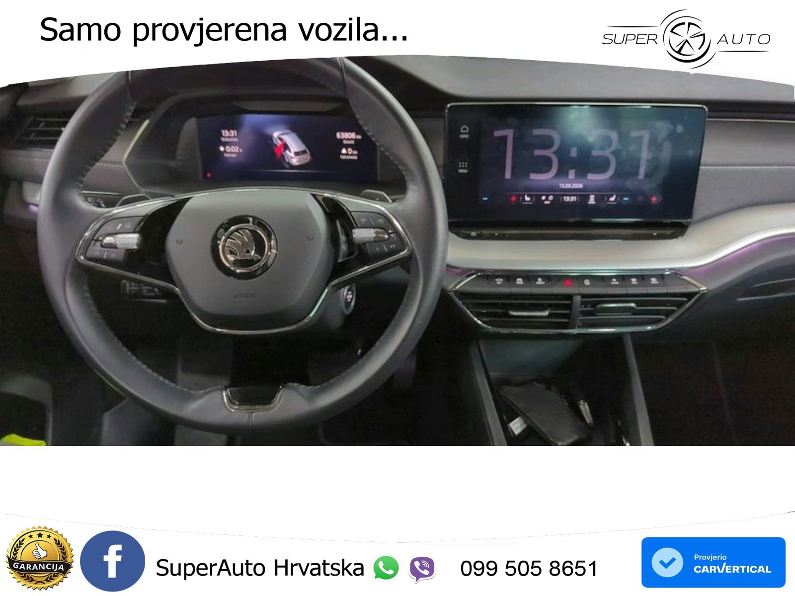 Škoda Octavia Combi 2.0 TDI (150 KS) DSG LED+GR SJED+ACC