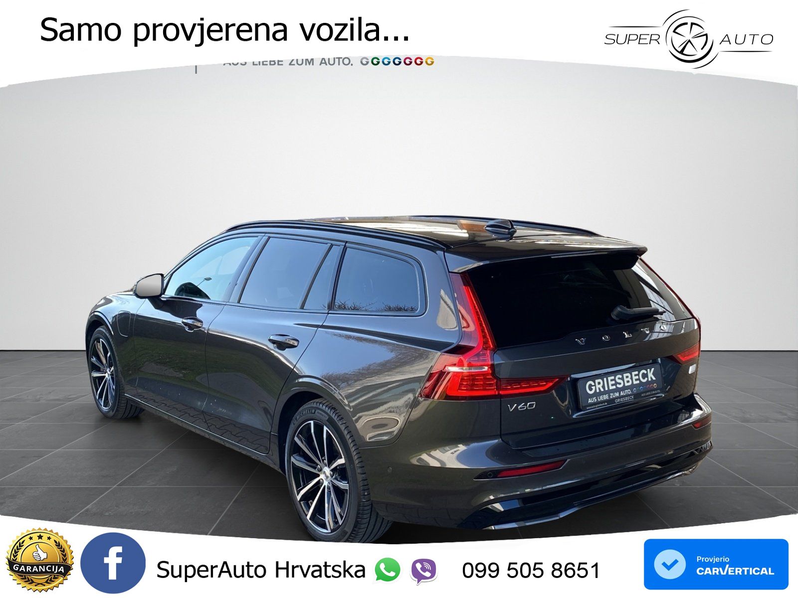 Volvo V60 2.0 T8 AWD Geartronic LED+GR SJED+ACC