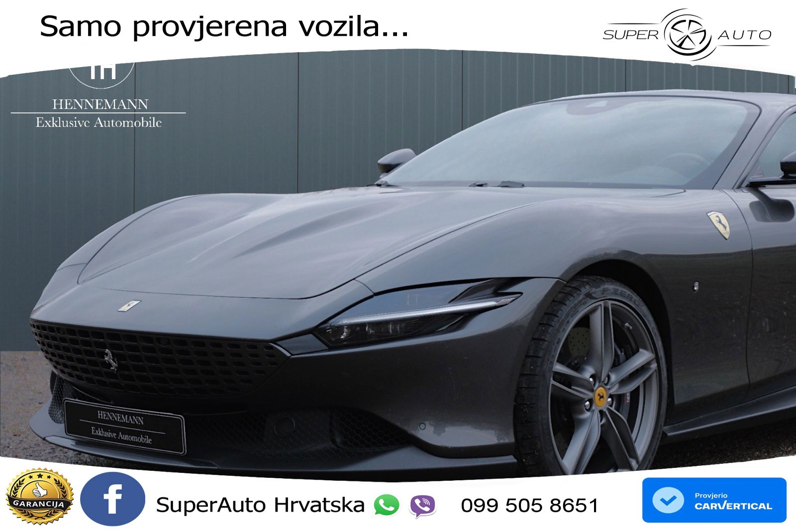 Ferrari Roma Spider 3.9 V8 (620 KS) F1 DCT