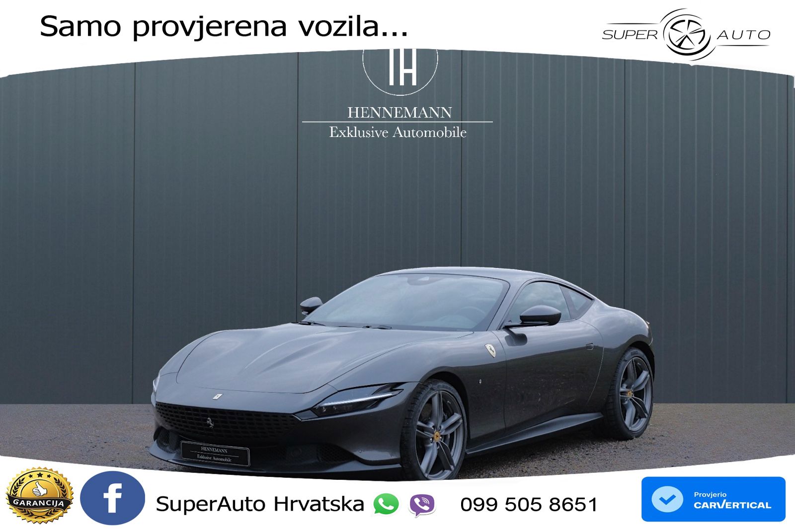Ferrari Roma Spider 3.9 V8 (620 KS) F1 DCT