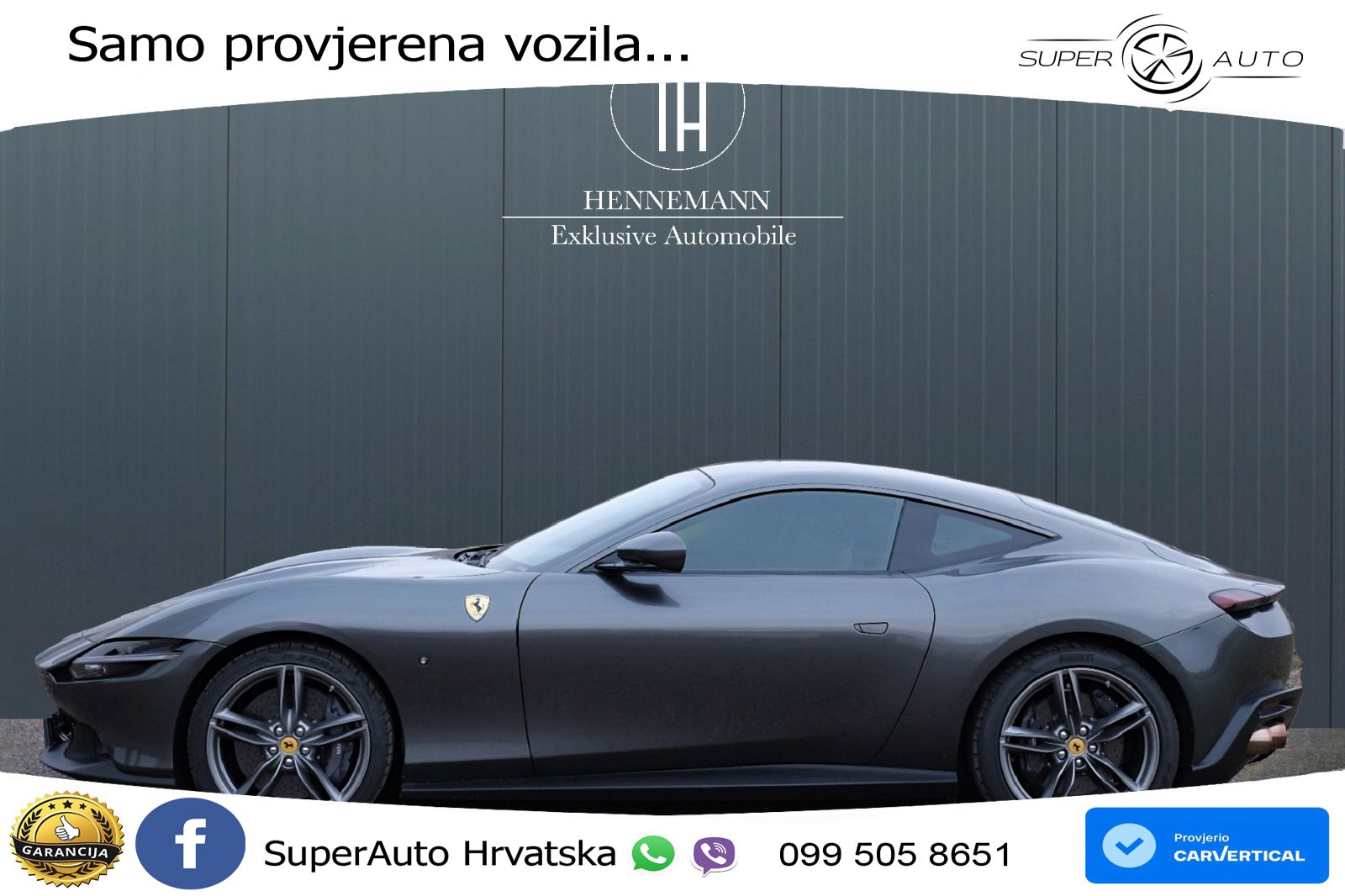 Ferrari Roma Spider 3.9 V8 (620 KS) F1 DCT