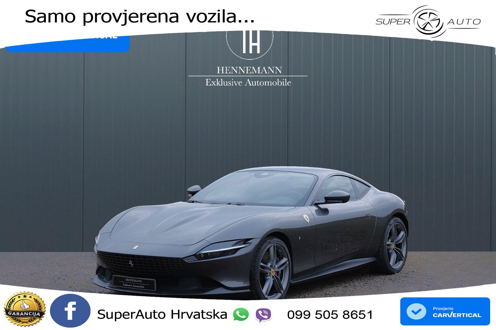Ferrari Roma Spider 3.9 V8 (620 KS) F1 DCT