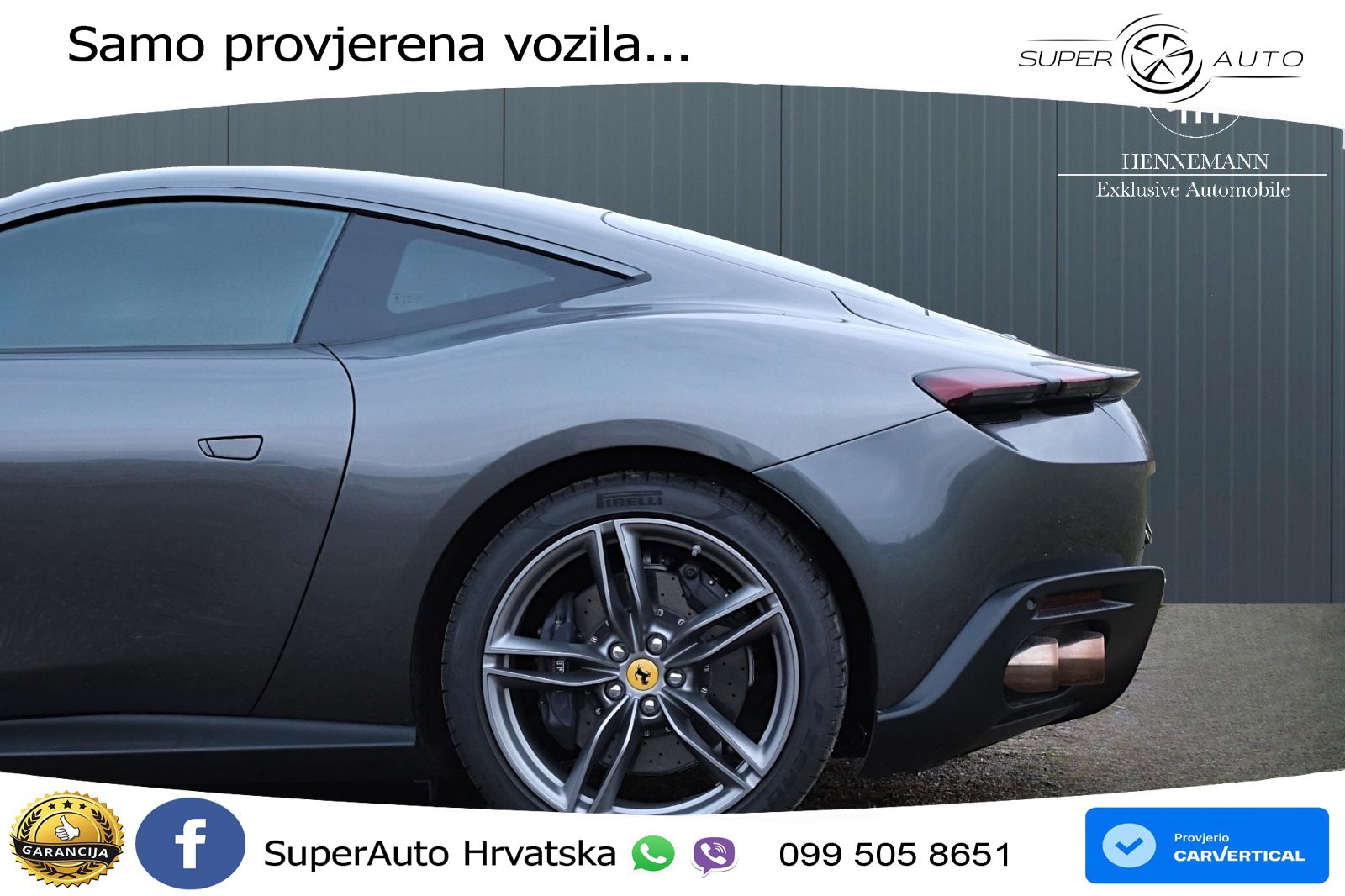 Ferrari Roma Spider 3.9 V8 (620 KS) F1 DCT