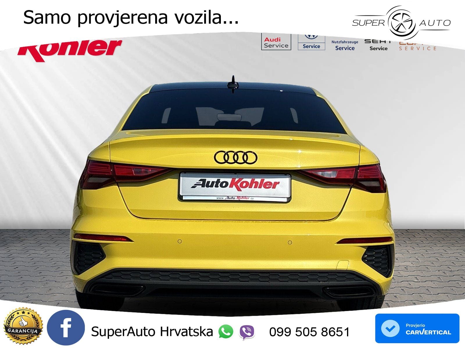 Audi A3 Limuzina 35 TDI (150 KS) S tronic S line LED+GR SJED+ACC
