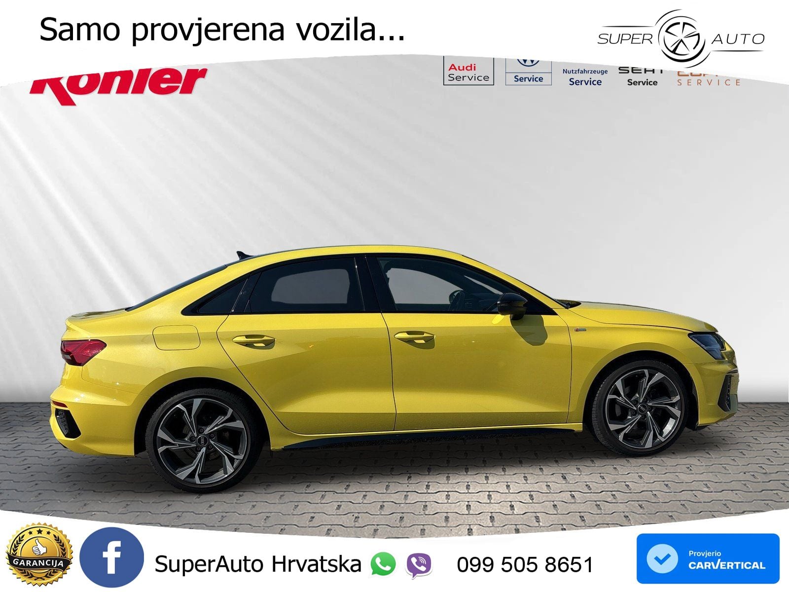 Audi A3 Limuzina 35 TDI (150 KS) S tronic S line LED+GR SJED+ACC