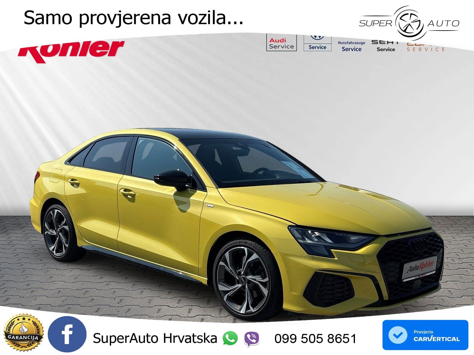 Audi A3 Limuzina 35 TDI (150 KS) S tronic S line LED+GR SJED+ACC