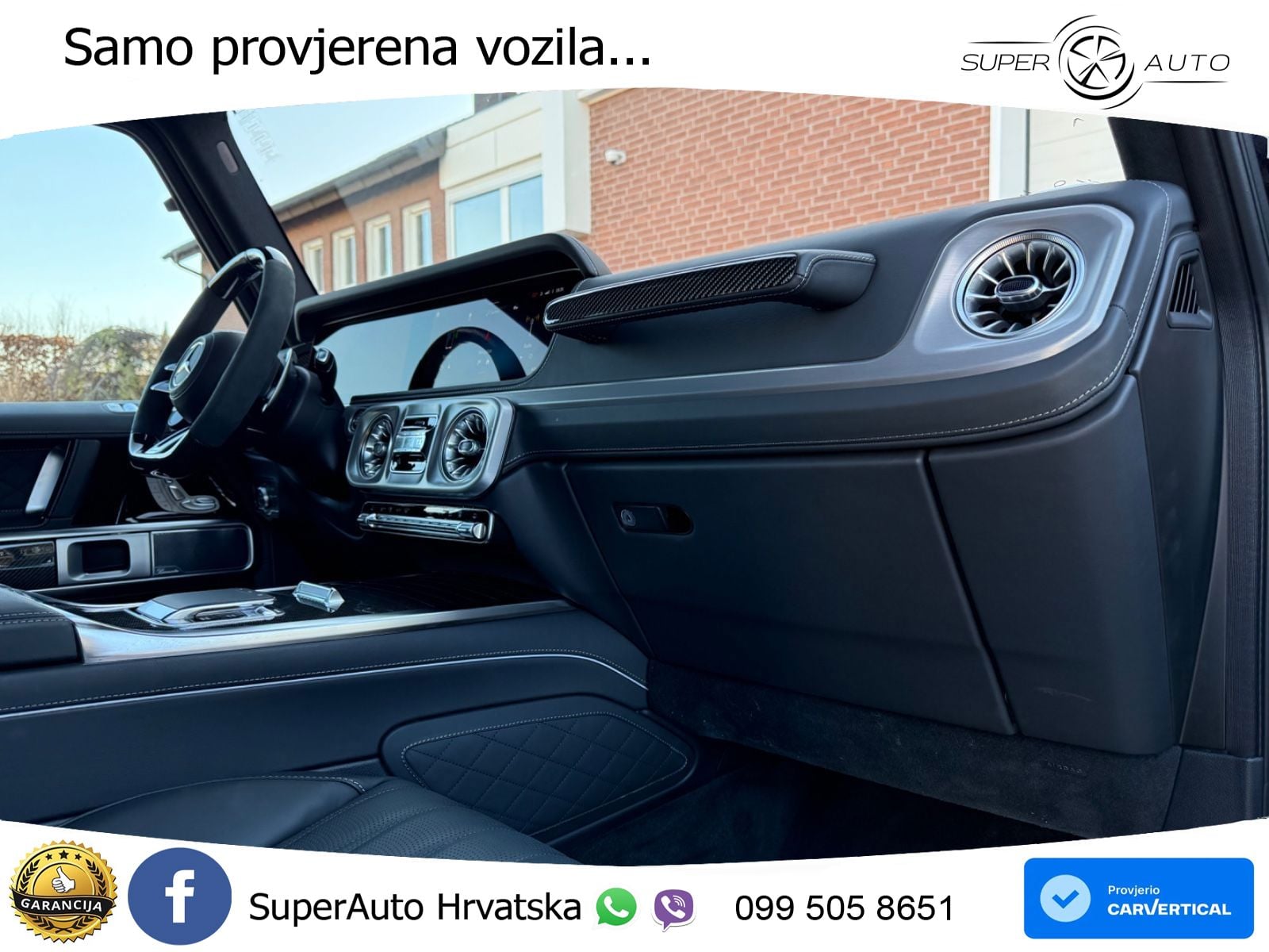 Mercedes AMG G 63 Long V8 (585 KS) 4MATIC 9G-TRONIC AMG SPEEDSHIFT TCT LED+GR SJED+ACC