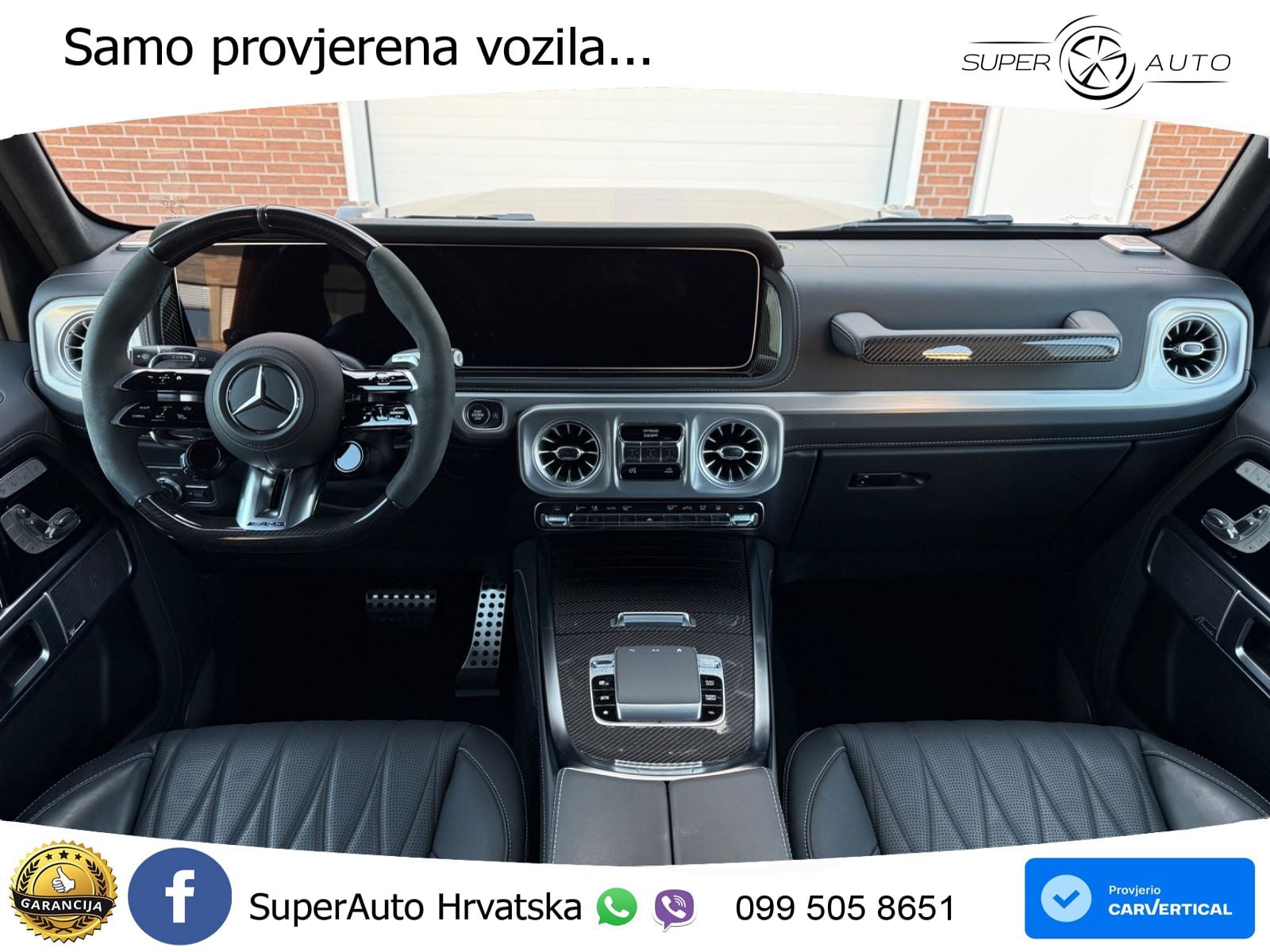 Mercedes AMG G 63 Long V8 (585 KS) 4MATIC 9G-TRONIC AMG SPEEDSHIFT TCT LED+GR SJED+ACC