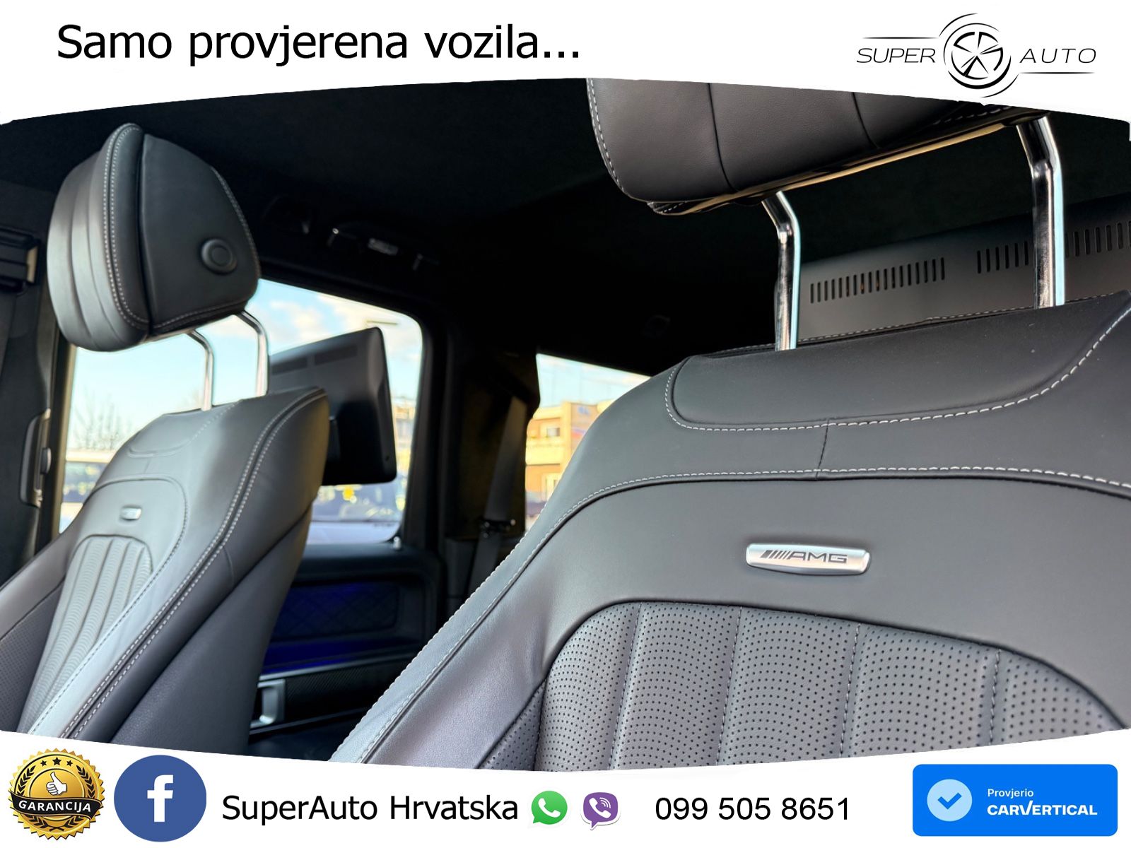 Mercedes AMG G 63 Long V8 (585 KS) 4MATIC 9G-TRONIC AMG SPEEDSHIFT TCT LED+GR SJED+ACC