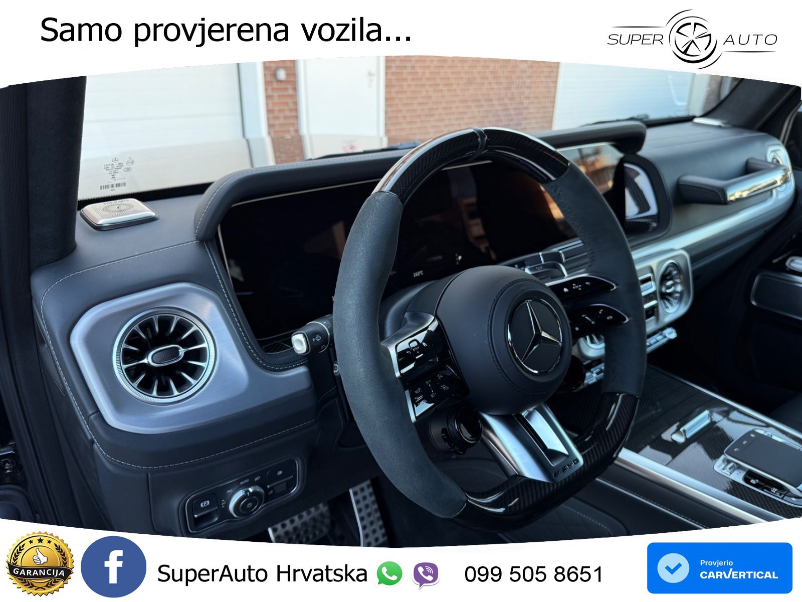 Mercedes AMG G 63 Long V8 (585 KS) 4MATIC 9G-TRONIC AMG SPEEDSHIFT TCT LED+GR SJED+ACC