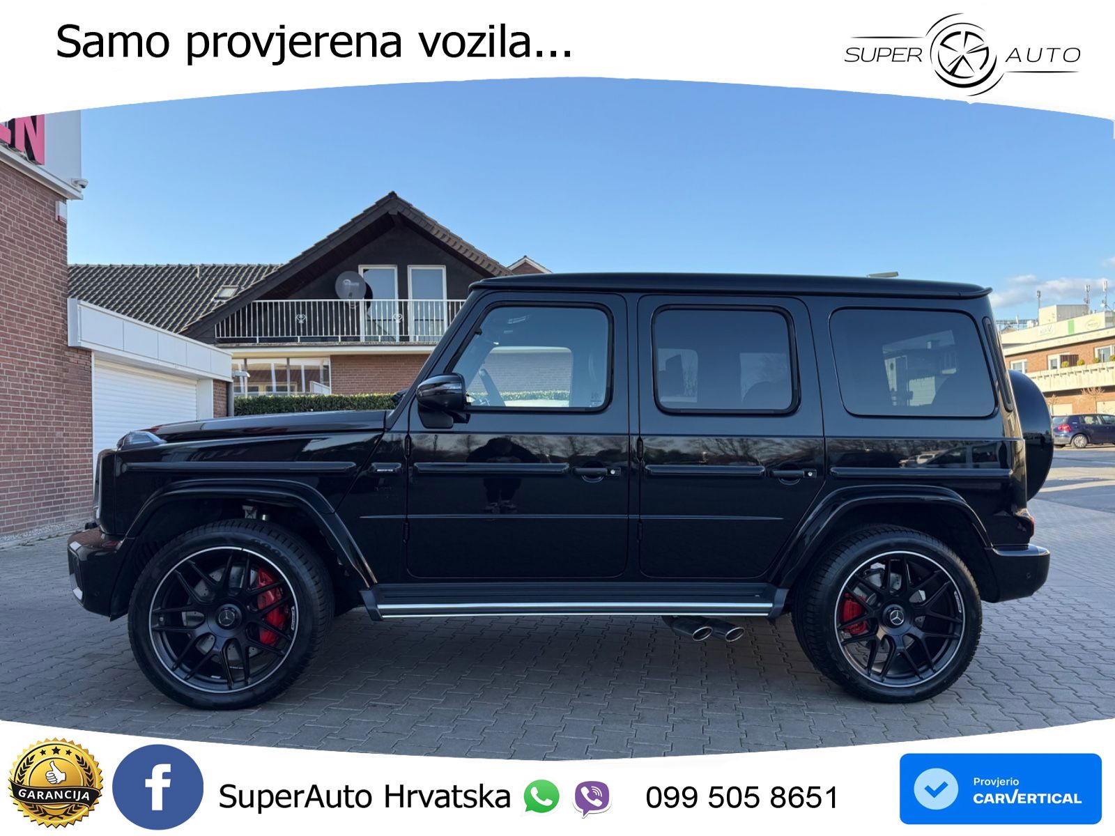 Mercedes AMG G 63 Long V8 (585 KS) 4MATIC 9G-TRONIC AMG SPEEDSHIFT TCT LED+GR SJED+ACC