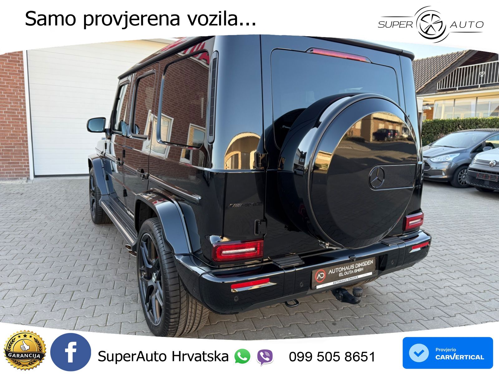 Mercedes AMG G 63 Long V8 (585 KS) 4MATIC 9G-TRONIC AMG SPEEDSHIFT TCT LED+GR SJED+ACC