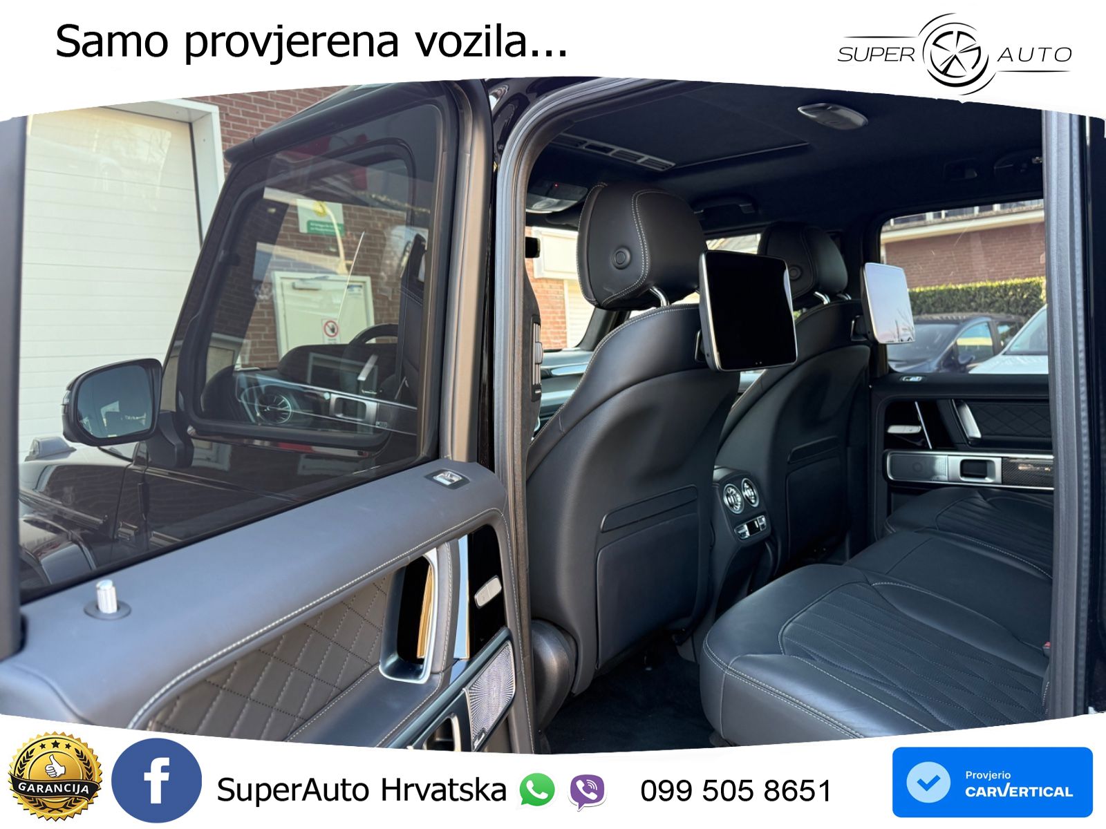 Mercedes AMG G 63 Long V8 (585 KS) 4MATIC 9G-TRONIC AMG SPEEDSHIFT TCT LED+GR SJED+ACC