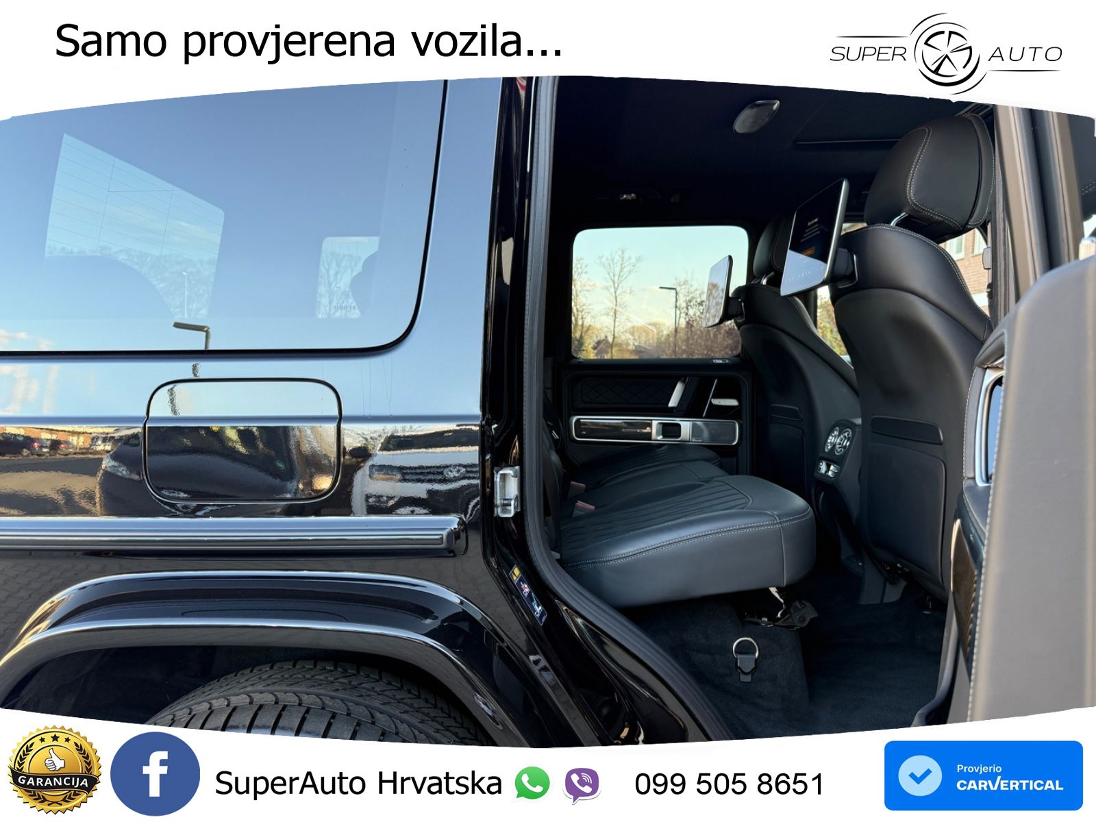 Mercedes AMG G 63 Long V8 (585 KS) 4MATIC 9G-TRONIC AMG SPEEDSHIFT TCT LED+GR SJED+ACC