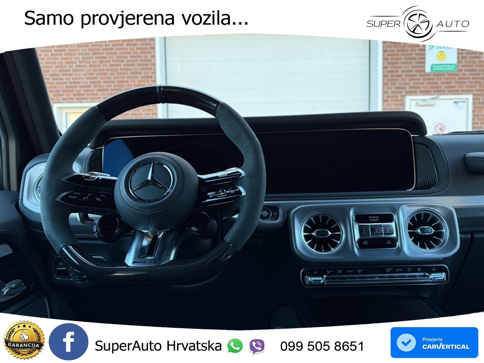 Mercedes AMG G 63 Long V8 (585 KS) 4MATIC 9G-TRONIC AMG SPEEDSHIFT TCT LED+GR SJED+ACC
