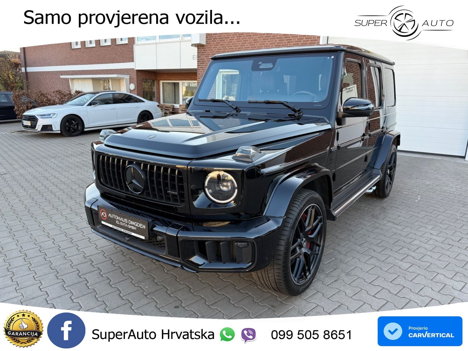 Mercedes AMG G 63 Long V8 (585 KS) 4MATIC 9G-TRONIC AMG SPEEDSHIFT TCT LED+GR SJED+ACC