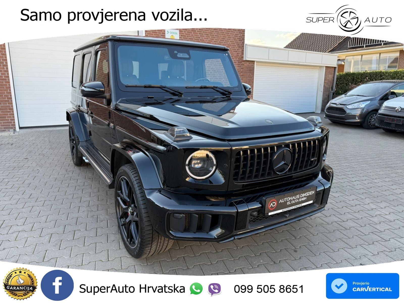 Mercedes AMG G 63 Long V8 (585 KS) 4MATIC 9G-TRONIC AMG SPEEDSHIFT TCT LED+GR SJED+ACC