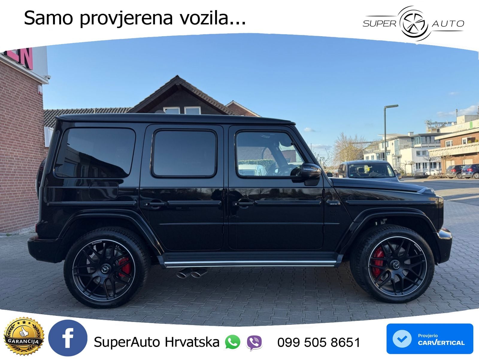 Mercedes AMG G 63 Long V8 (585 KS) 4MATIC 9G-TRONIC AMG SPEEDSHIFT TCT LED+GR SJED+ACC