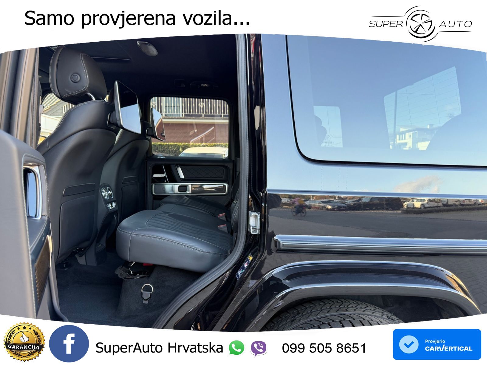 Mercedes AMG G 63 Long V8 (585 KS) 4MATIC 9G-TRONIC AMG SPEEDSHIFT TCT LED+GR SJED+ACC