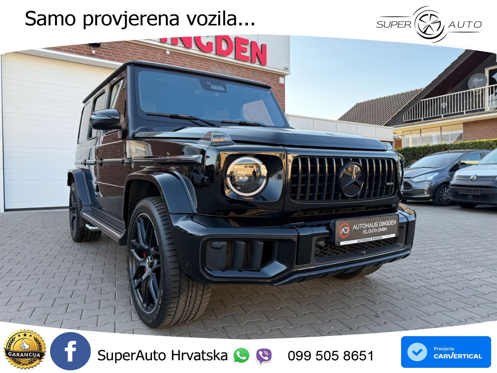 Mercedes AMG G 63 Long V8 (585 KS) 4MATIC 9G-TRONIC AMG SPEEDSHIFT TCT LED+GR SJED+ACC