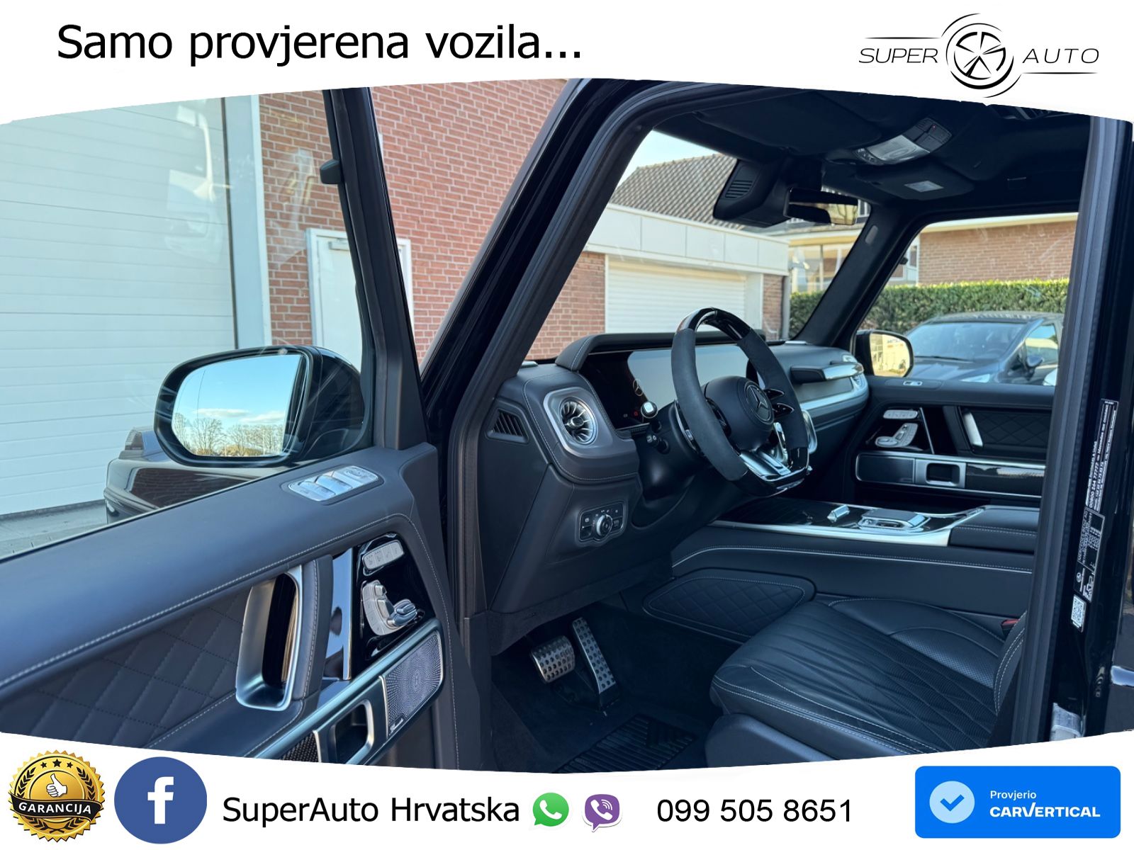 Mercedes AMG G 63 Long V8 (585 KS) 4MATIC 9G-TRONIC AMG SPEEDSHIFT TCT LED+GR SJED+ACC