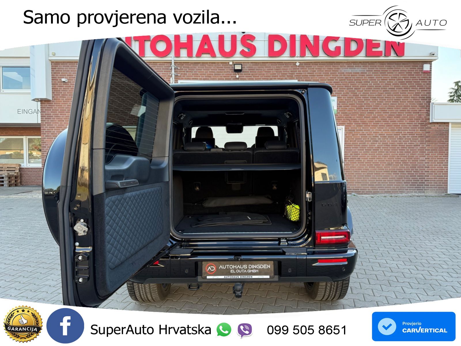 Mercedes AMG G 63 Long V8 (585 KS) 4MATIC 9G-TRONIC AMG SPEEDSHIFT TCT LED+GR SJED+ACC