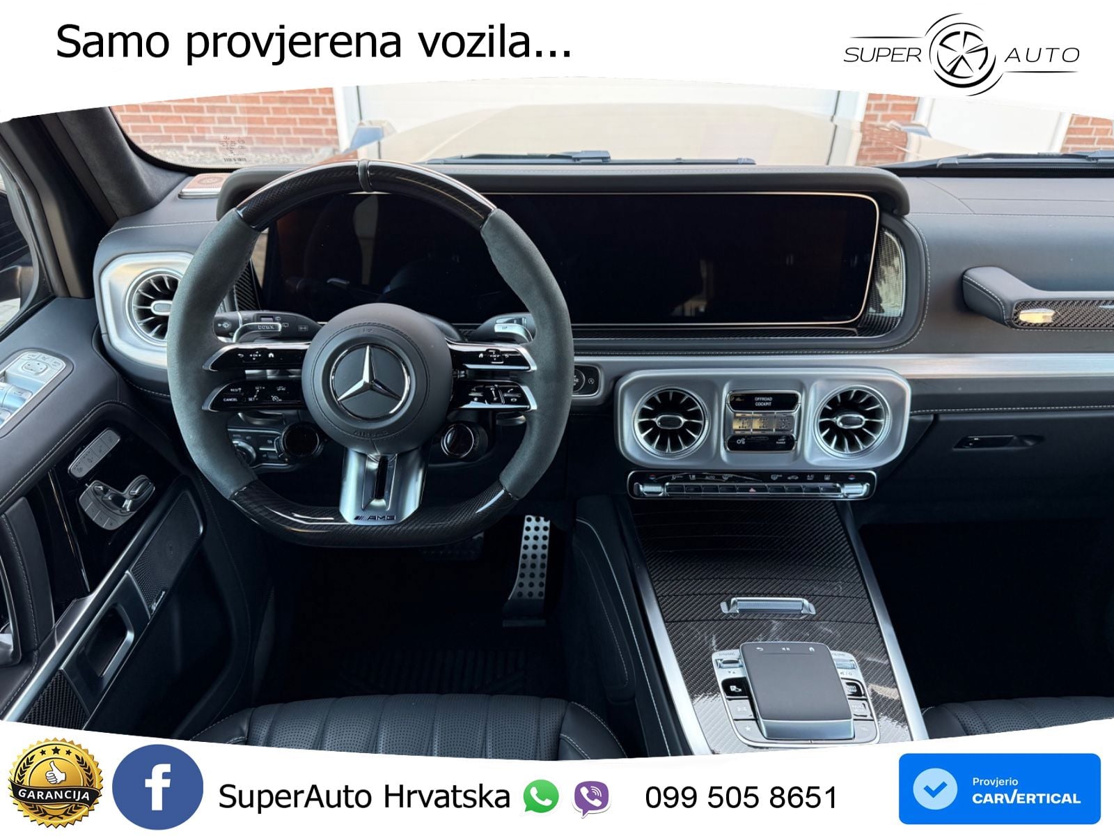 Mercedes AMG G 63 Long V8 (585 KS) 4MATIC 9G-TRONIC AMG SPEEDSHIFT TCT LED+GR SJED+ACC