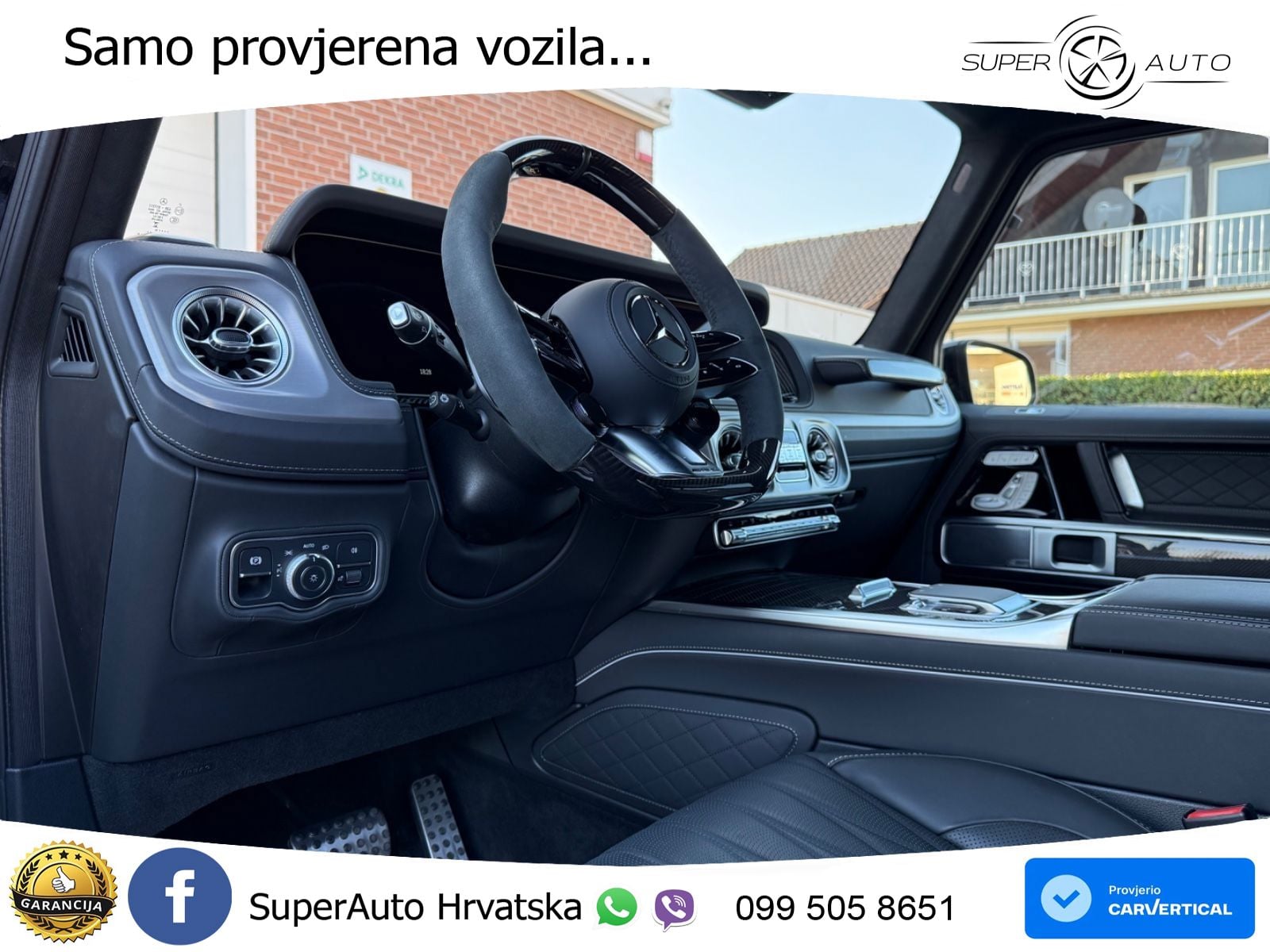 Mercedes AMG G 63 Long V8 (585 KS) 4MATIC 9G-TRONIC AMG SPEEDSHIFT TCT LED+GR SJED+ACC