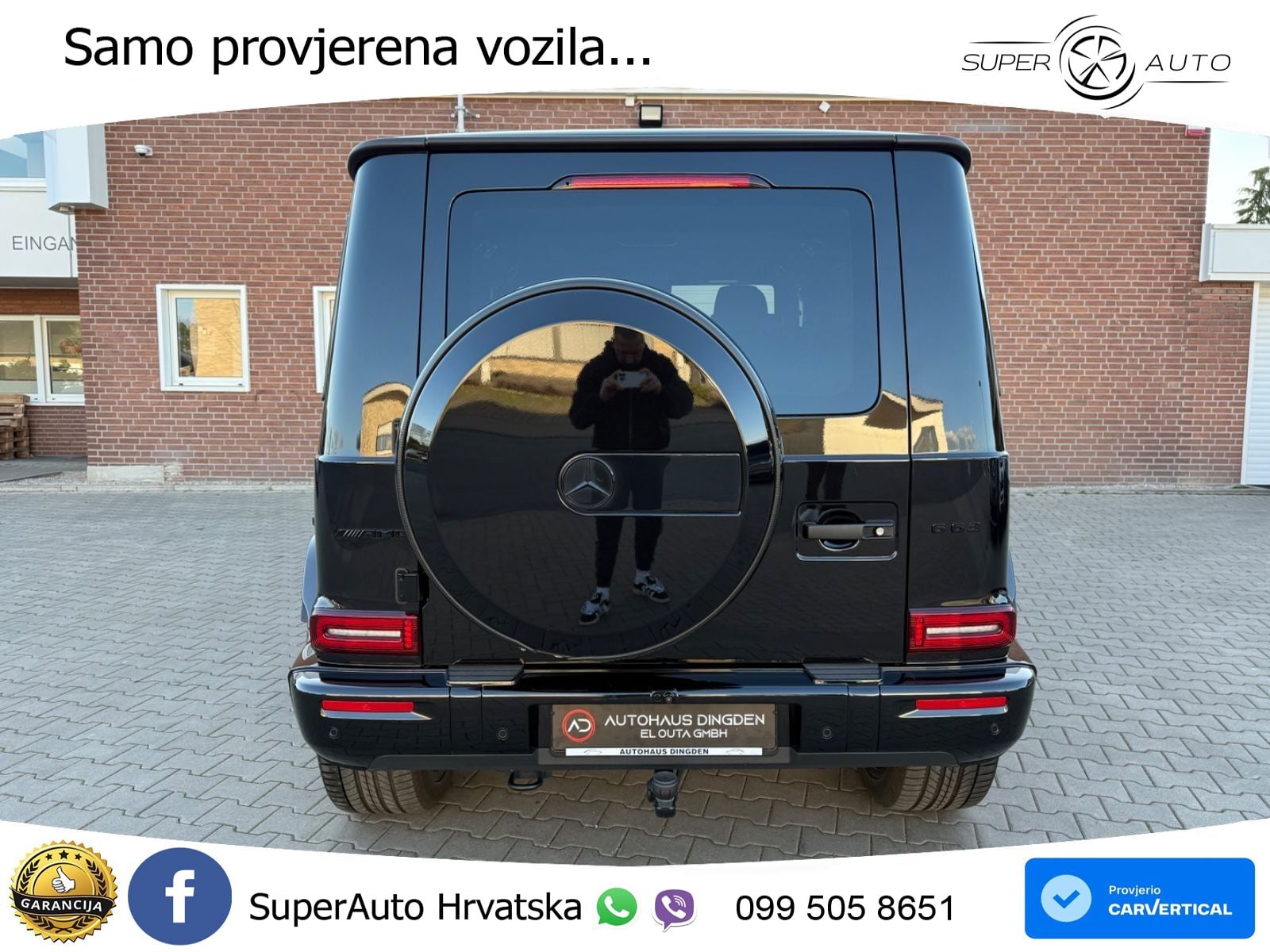 Mercedes AMG G 63 Long V8 (585 KS) 4MATIC 9G-TRONIC AMG SPEEDSHIFT TCT LED+GR SJED+ACC