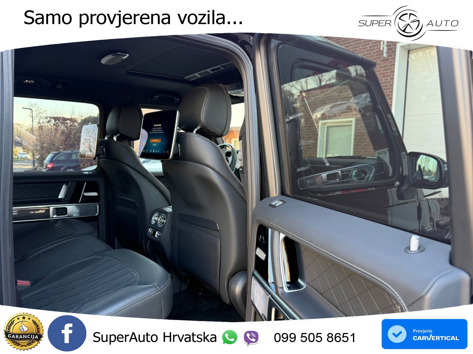 Mercedes AMG G 63 Long V8 (585 KS) 4MATIC 9G-TRONIC AMG SPEEDSHIFT TCT LED+GR SJED+ACC