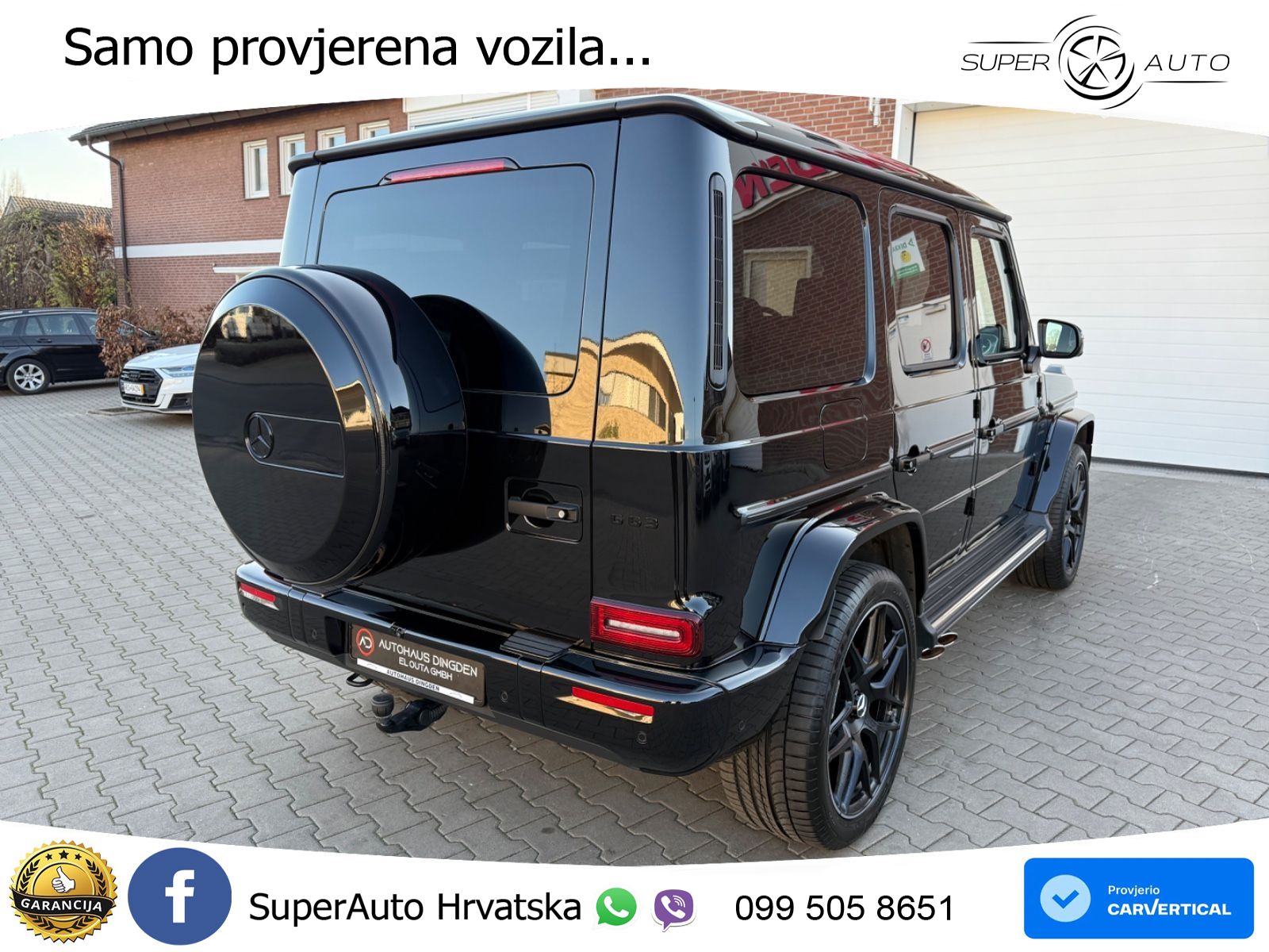 Mercedes AMG G 63 Long V8 (585 KS) 4MATIC 9G-TRONIC AMG SPEEDSHIFT TCT LED+GR SJED+ACC