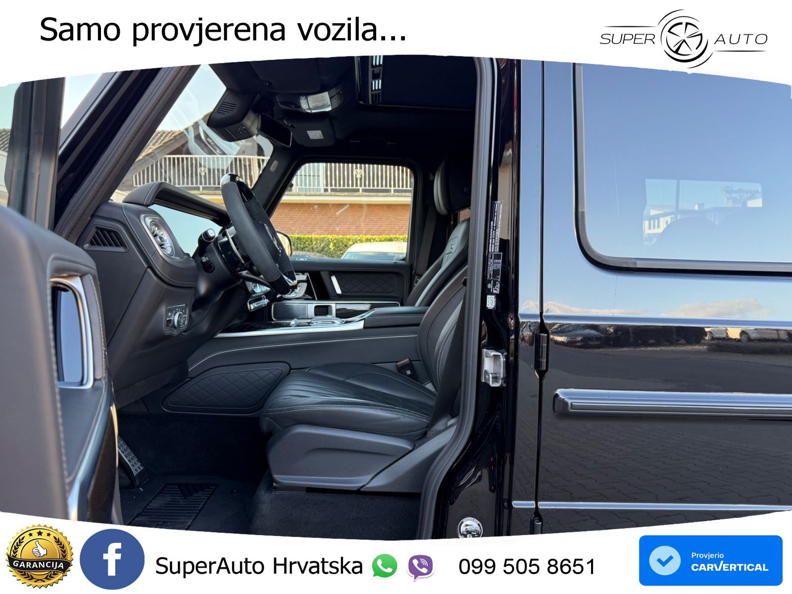 Mercedes AMG G 63 Long V8 (585 KS) 4MATIC 9G-TRONIC AMG SPEEDSHIFT TCT LED+GR SJED+ACC