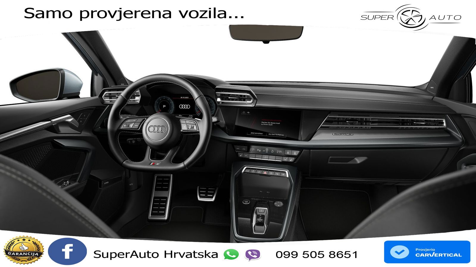Audi A3 40 TFSI (204 KS) quattro S tronic S line LED+GR SJED+ACC
