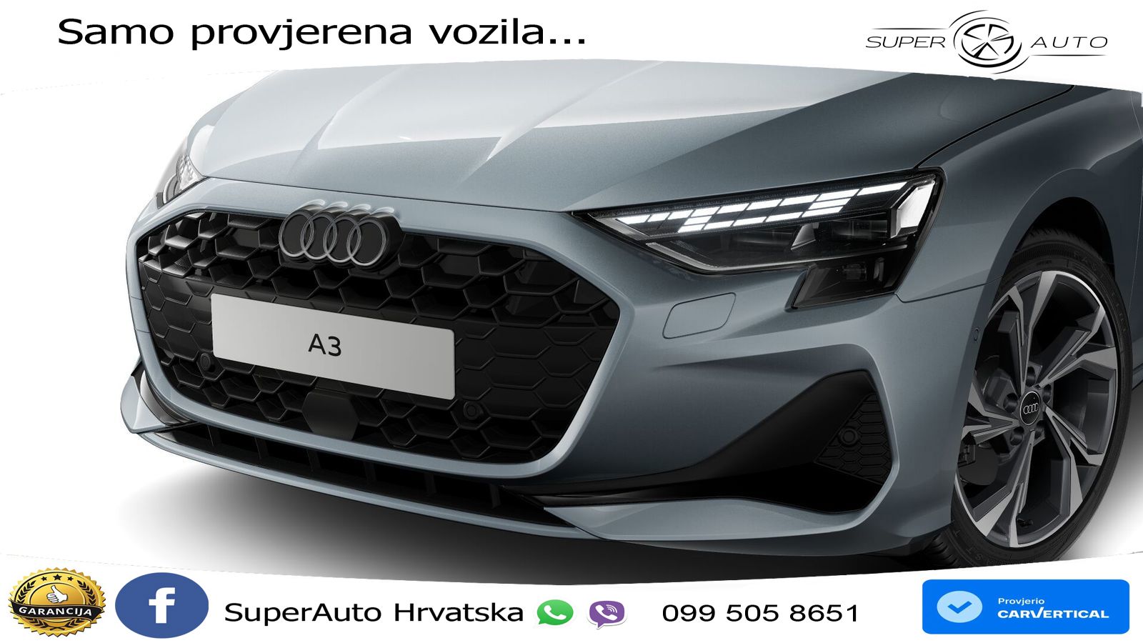 Audi A3 40 TFSI (204 KS) quattro S tronic S line LED+GR SJED+ACC