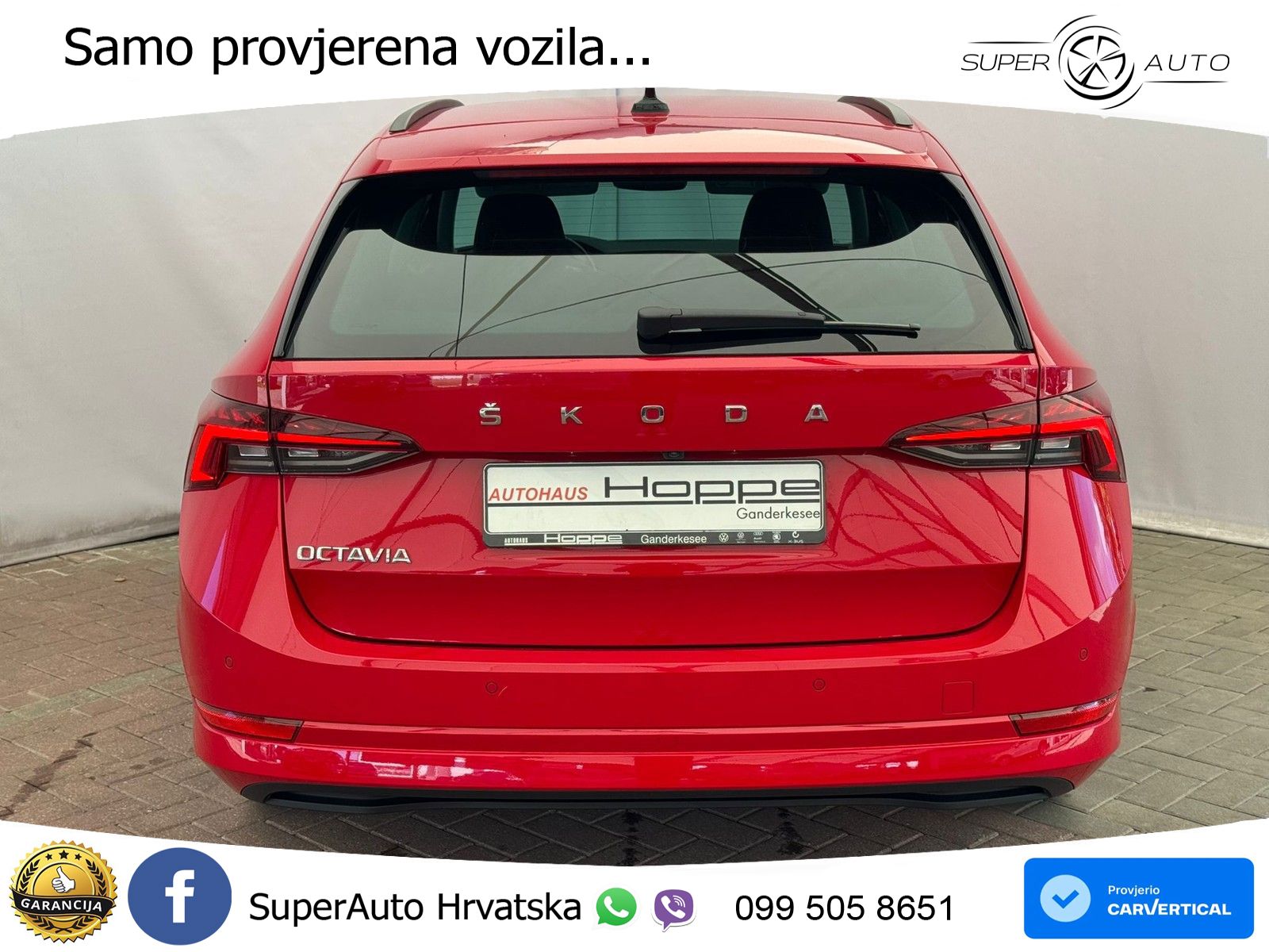 Škoda Octavia Combi 2.0 TDI (150 KS) DSG LED+GR SJED+ACC