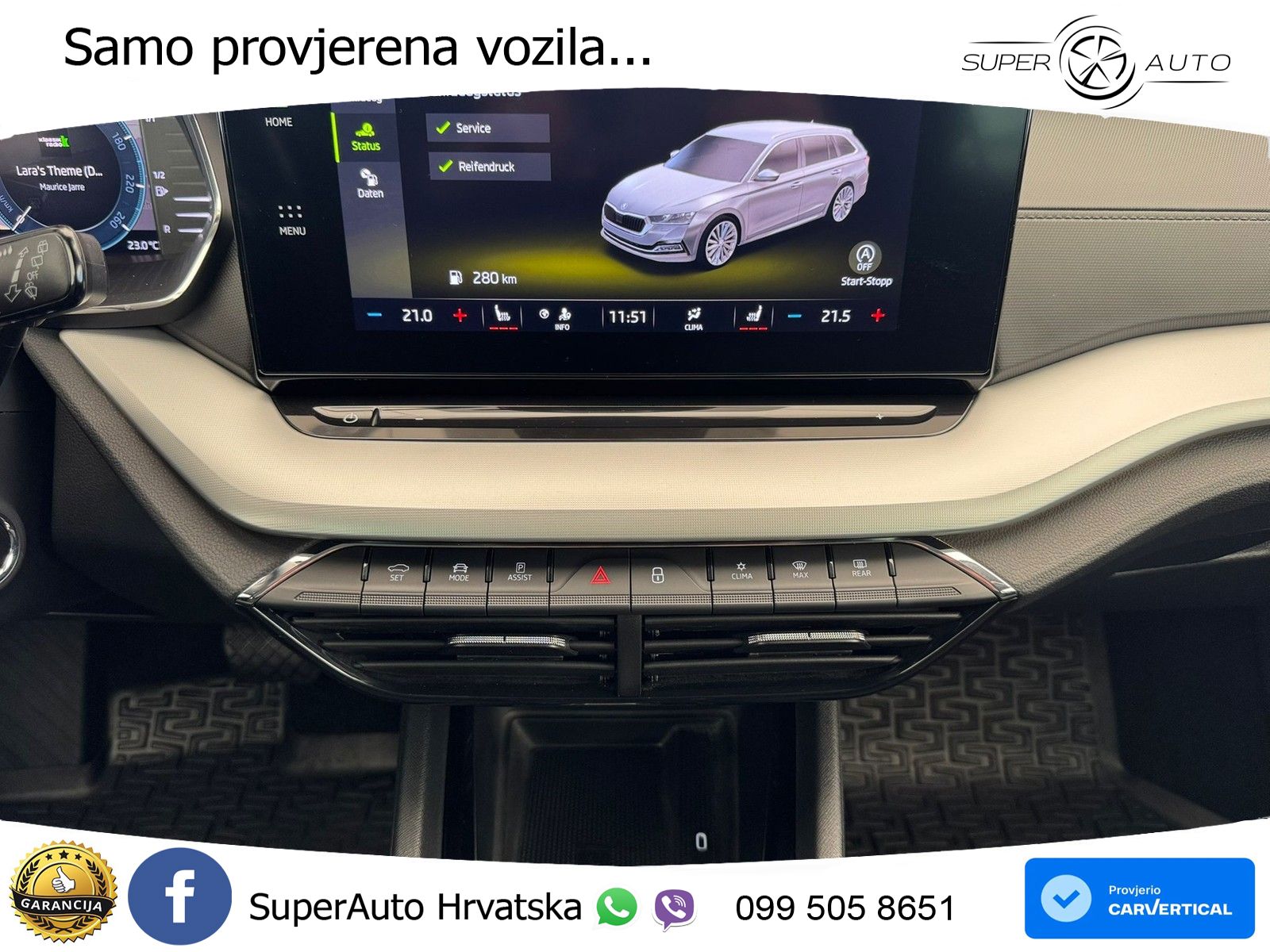 Škoda Octavia Combi 2.0 TDI (150 KS) DSG LED+GR SJED+ACC