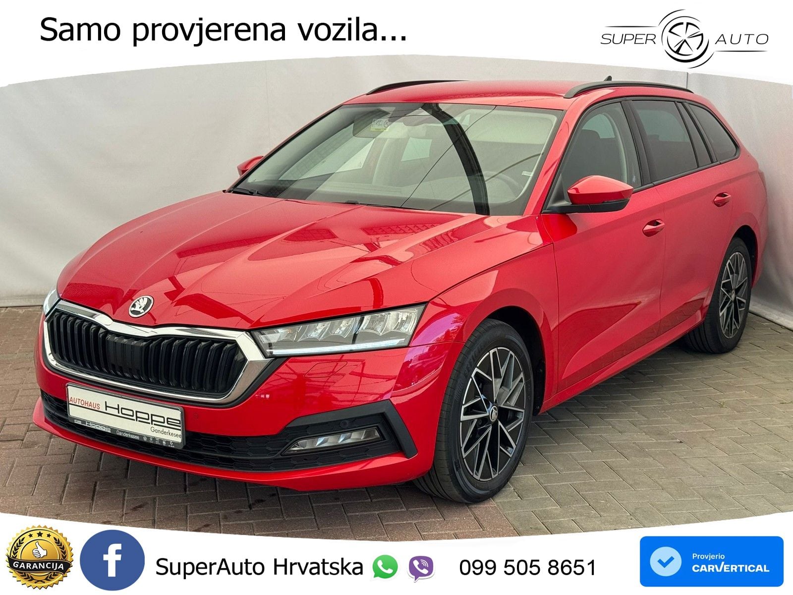 Škoda Octavia Combi 2.0 TDI (150 KS) DSG LED+GR SJED+ACC