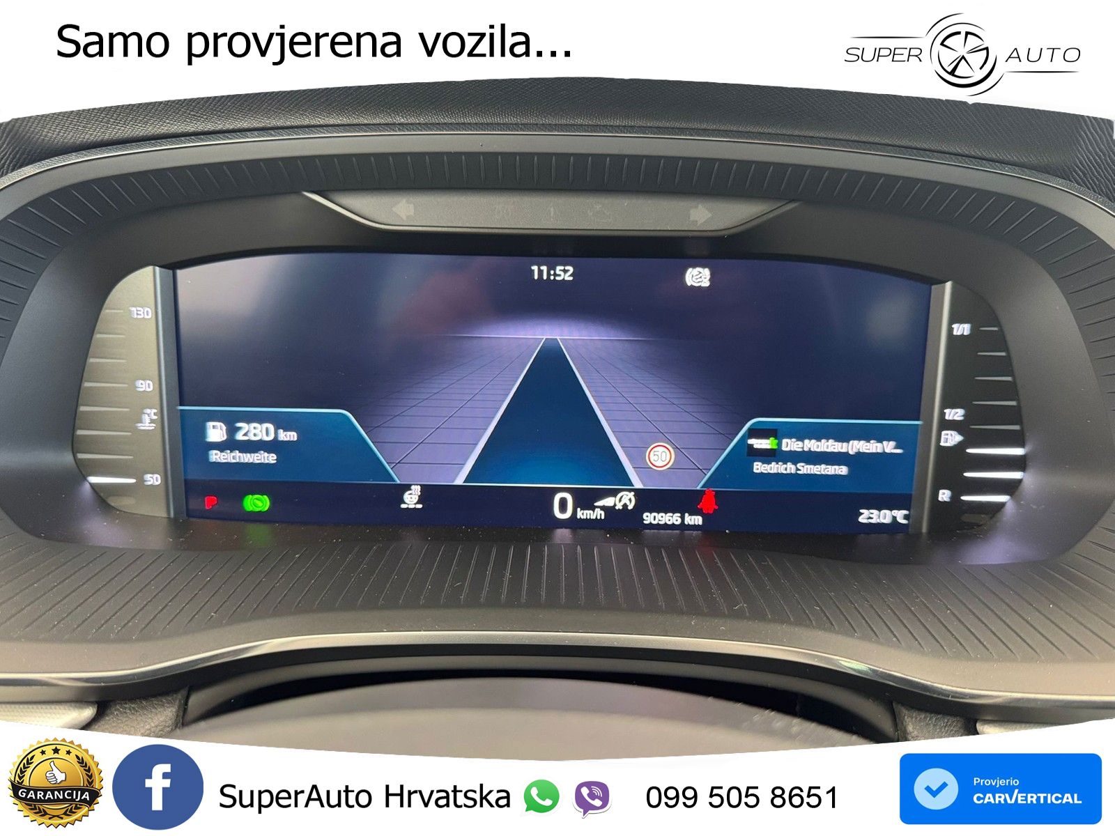 Škoda Octavia Combi 2.0 TDI (150 KS) DSG LED+GR SJED+ACC