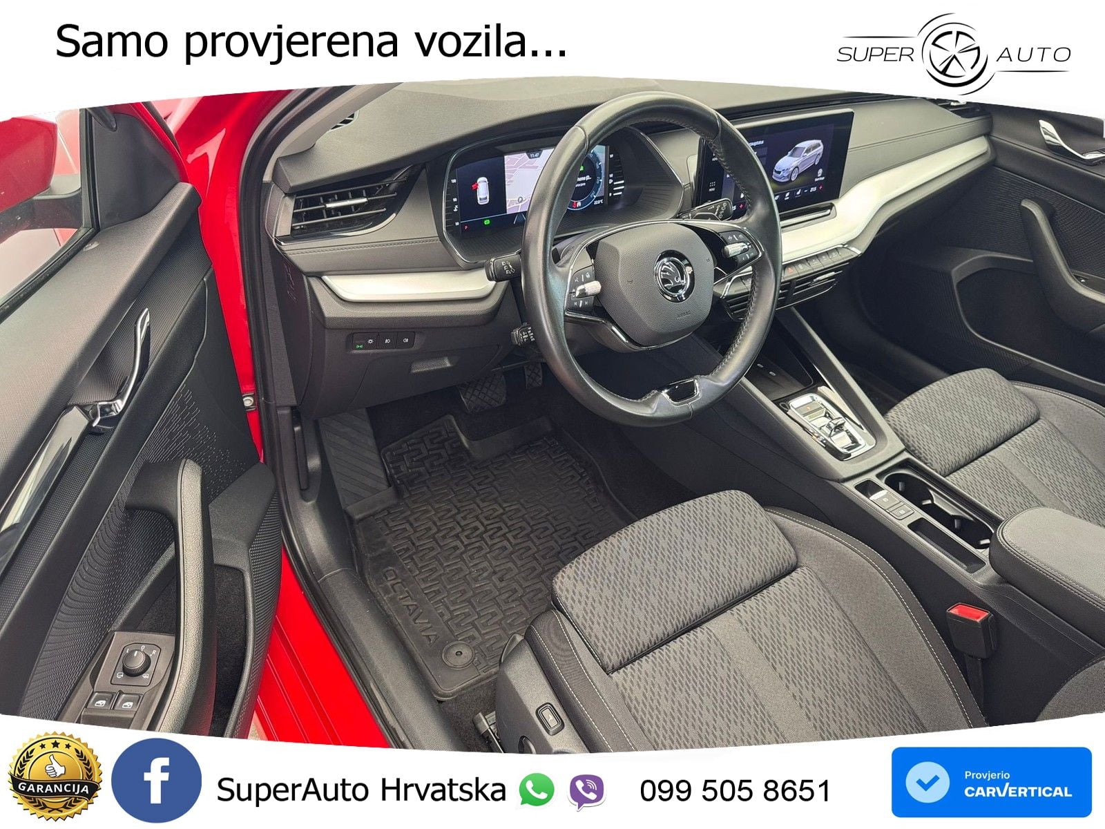 Škoda Octavia Combi 2.0 TDI (150 KS) DSG LED+GR SJED+ACC