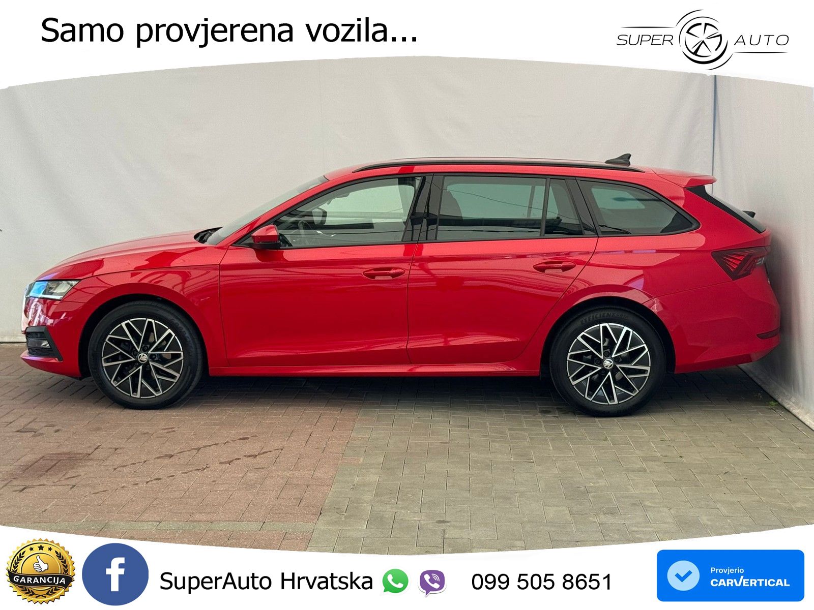 Škoda Octavia Combi 2.0 TDI (150 KS) DSG LED+GR SJED+ACC