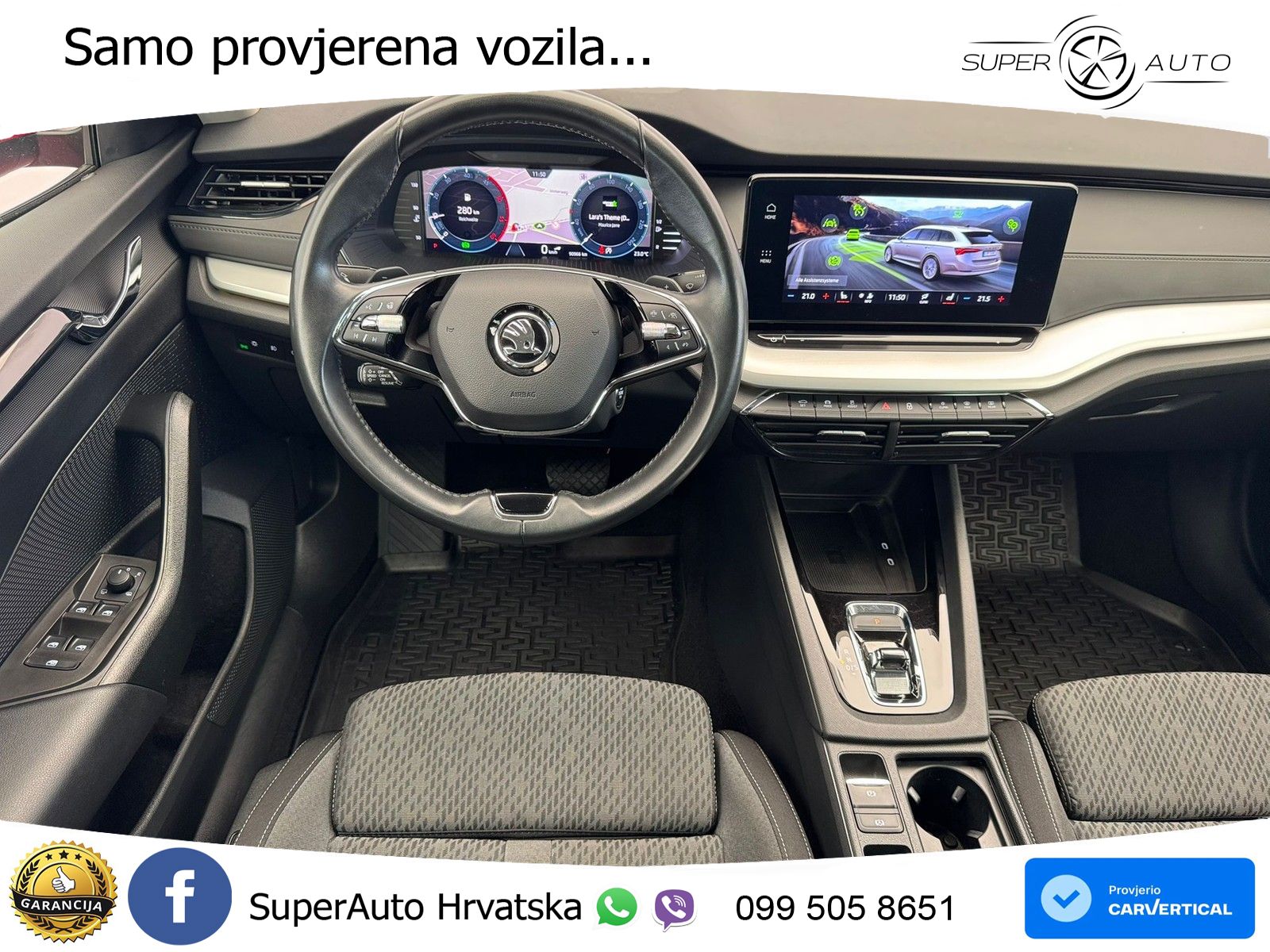 Škoda Octavia Combi 2.0 TDI (150 KS) DSG LED+GR SJED+ACC