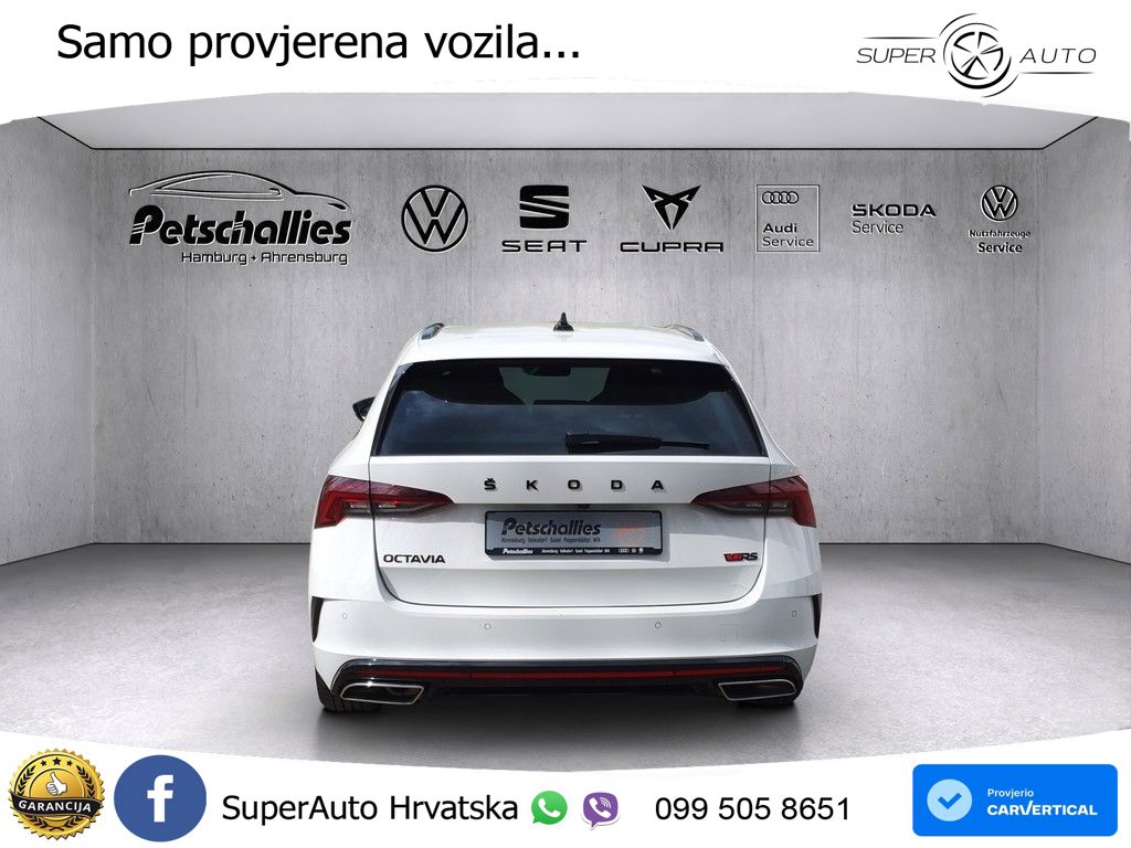 Škoda Octavia Combi RS 2.0 TDI (200 KS) 4x4 DSG