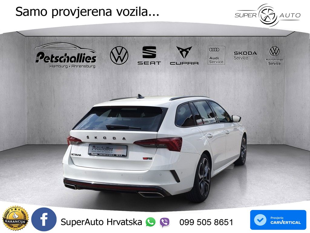 Škoda Octavia Combi RS 2.0 TDI (200 KS) 4x4 DSG
