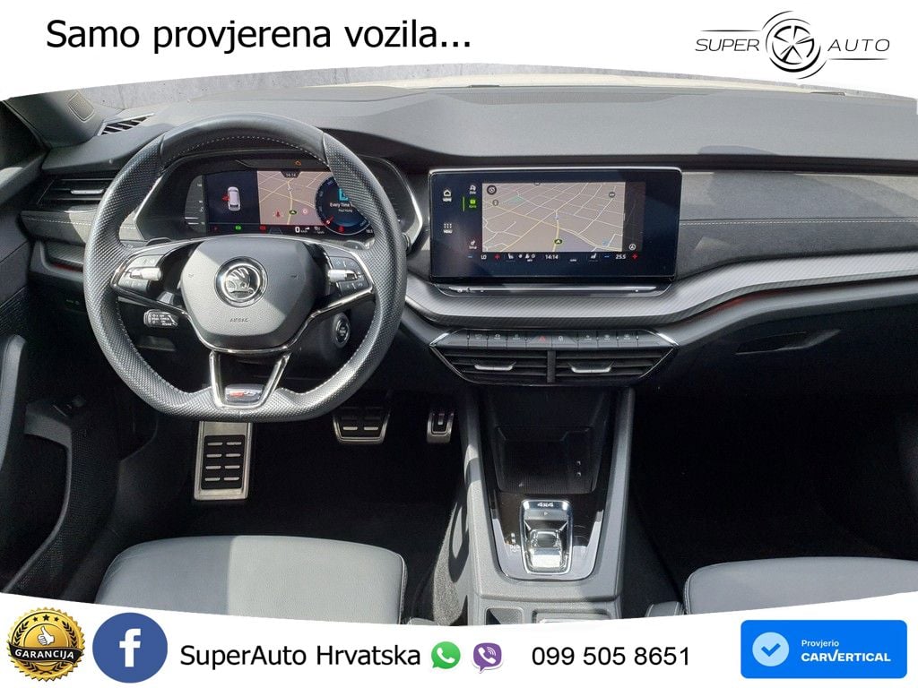 Škoda Octavia Combi RS 2.0 TDI (200 KS) 4x4 DSG
