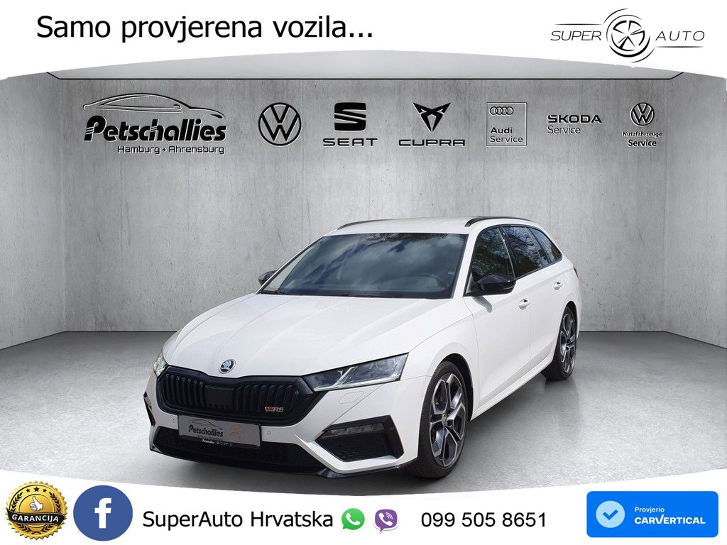Škoda Octavia Combi RS 2.0 TDI (200 KS) 4x4 DSG