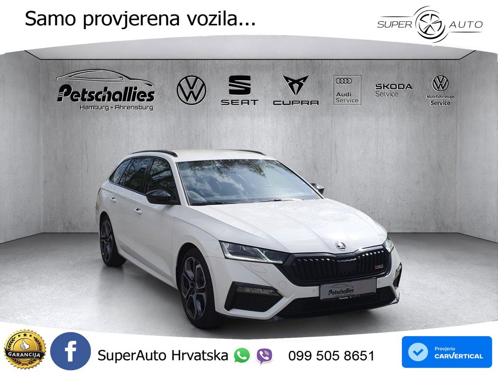 Škoda Octavia Combi RS 2.0 TDI (200 KS) 4x4 DSG