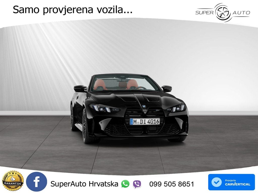 BMW M4 Convertible Competition 3.0 (530 KS) xDrive Steptronic LED+GR SJED+ACC