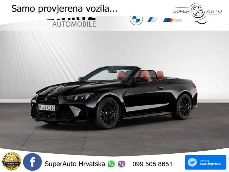 BMW M4 Convertible Competition 3.0 (530 KS) xDrive Steptronic