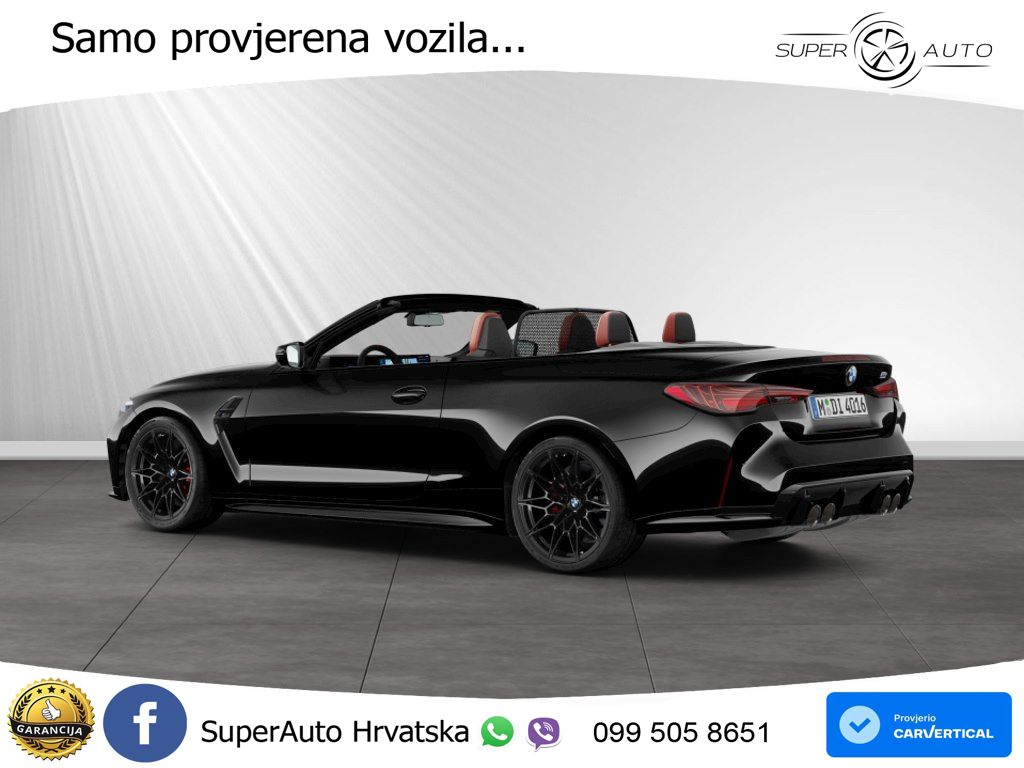 BMW M4 Convertible Competition 3.0 (530 KS) xDrive Steptronic LED+GR SJED+ACC